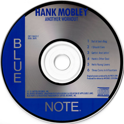 Hank Mobley : Another Workout (CD, Album, RE)