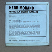 Herb Morand And His New Orleans Jazz Band : Down In Honky Tonk Town  (7", EP, Mono)
