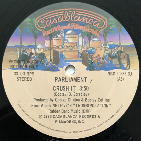 Parliament : Crush It / Body Language (12", Maxi, Promo)