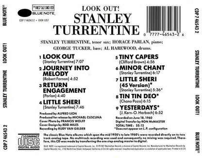 Stanley Turrentine : Look Out! (CD, Album, RE)