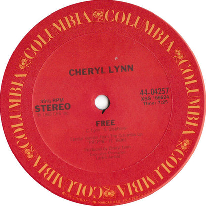 Cheryl Lynn : Encore / Free (12")