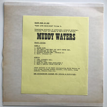 Muddy Waters : Rare Live Recordings Volume Two (LP, Ltd)