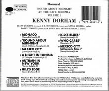 Kenny Dorham : 'Round About Midnight At The Cafe Bohemia • Volume 1 (CD, Album, Mono, RE)