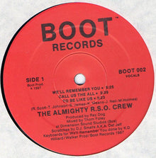 The Almighty RSO : We'll Remember You (12")