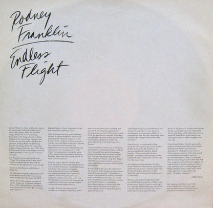 Rodney Franklin : Endless Flight (LP, Album)