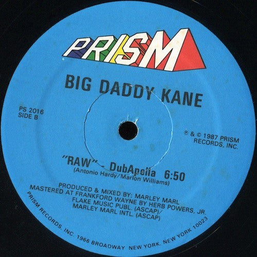 Big Daddy Kane : Raw / Word To The Mother (Land) (12")