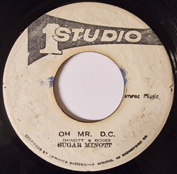 Sugar Minott : Oh Mr. D.C. (7", Single)
