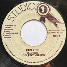 Delroy Wilson : Run Run (7", Single)