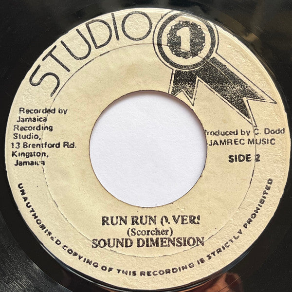 Delroy Wilson : Run Run (7", Single)