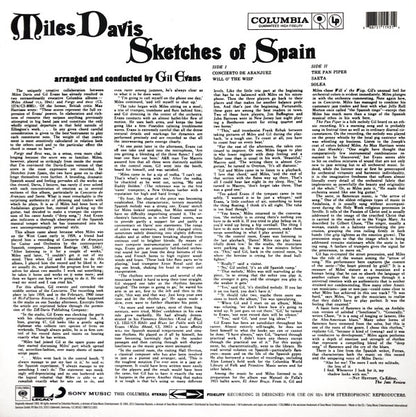 Miles* : Sketches Of Spain (LP, Album, RE, 180)