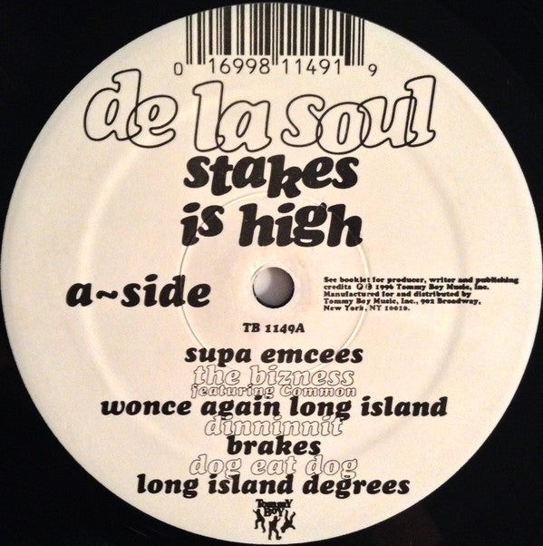 De La Soul : Stakes Is High (LP, Album)