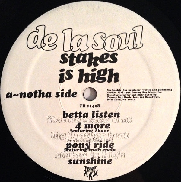 De La Soul : Stakes Is High (LP, Album)