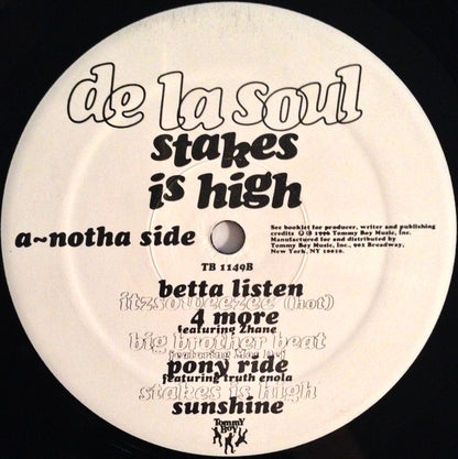 De La Soul : Stakes Is High (LP, Album)