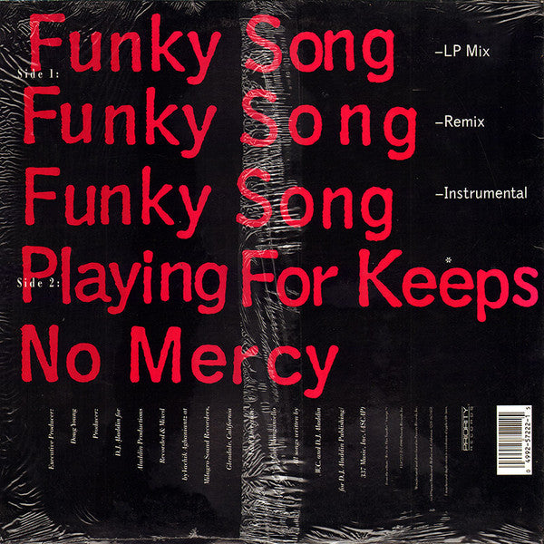 Low Profile : Funky Song (12")