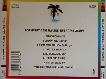 Bob Marley And The Wailers* : Live! (CD, Album, RE)