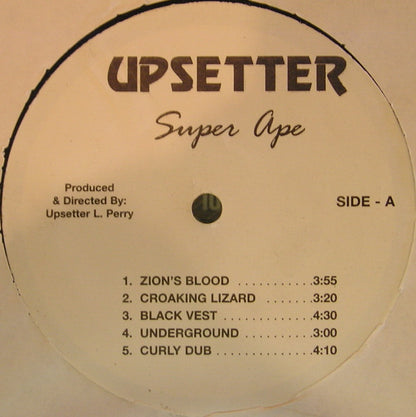 The Upsetters : Super Ape (LP, Album, RP)