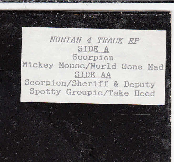 Various : Nubian 4 Track EP (12", EP, W/Lbl)