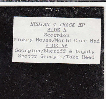 Various : Nubian 4 Track EP (12", EP, W/Lbl)