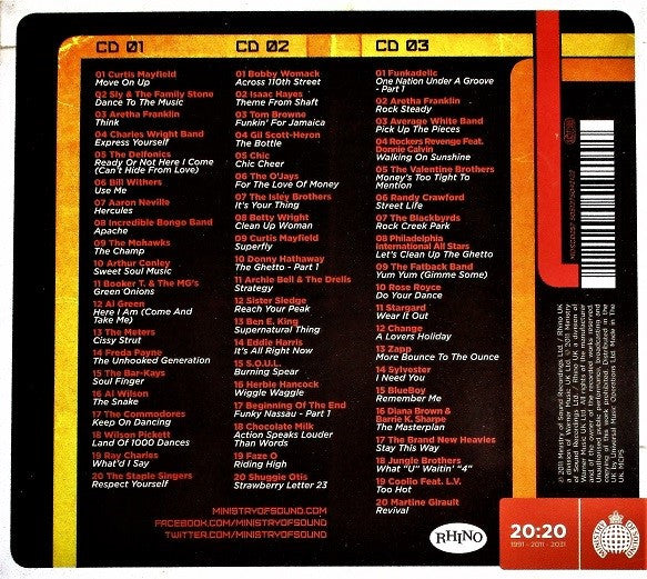 Various : Funk Soul Classics (3xCD, Comp)