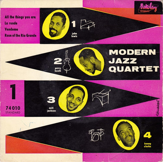The Modern Jazz Quartet : 1 - All The Things You Are (7", EP)