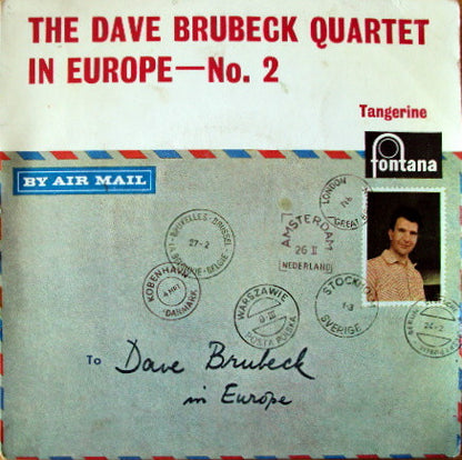 The Dave Brubeck Quartet : In Europe - No. 2 (7", EP)