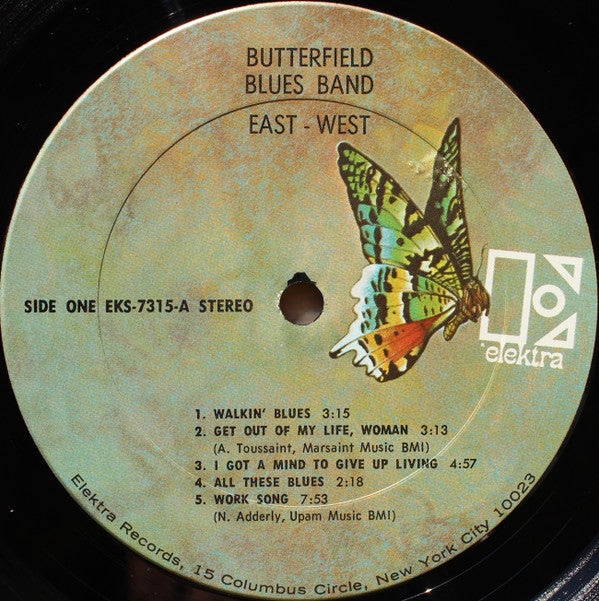The Paul Butterfield Blues Band : East-West (LP, Album, RE, Ter)