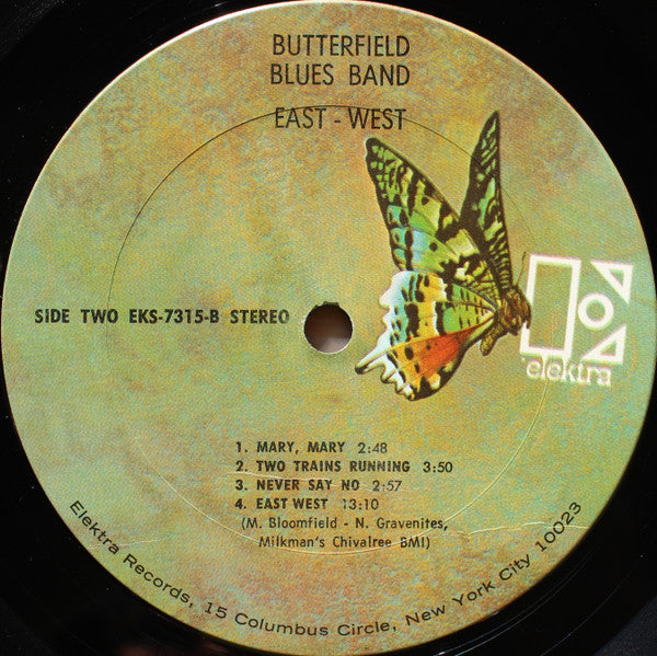 The Paul Butterfield Blues Band : East-West (LP, Album, RE, Ter)