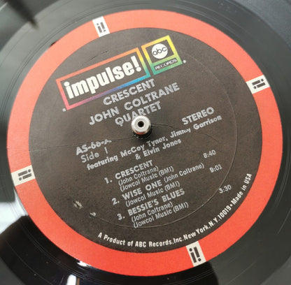 The John Coltrane Quartet : Crescent (LP, Album, RE)