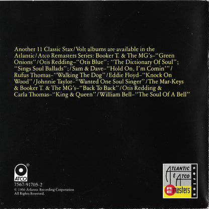 Otis Redding : The Soul Album (CD, Album, Mono, RE, RM)