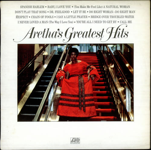 Aretha Franklin : Aretha's Greatest Hits (LP, Comp)