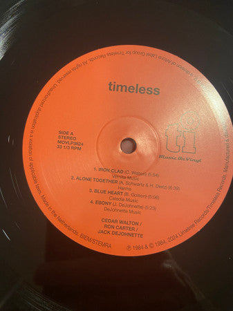 Cedar Walton / Ron Carter / Jack DeJohnette :  Cedar Walton / Ron Carter / Jack DeJohnette (LP, Album, RE, 180)