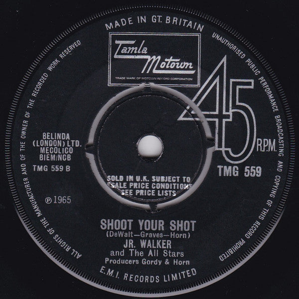 Junior Walker & The All Stars : Road Runner (7", Single, 4-P)
