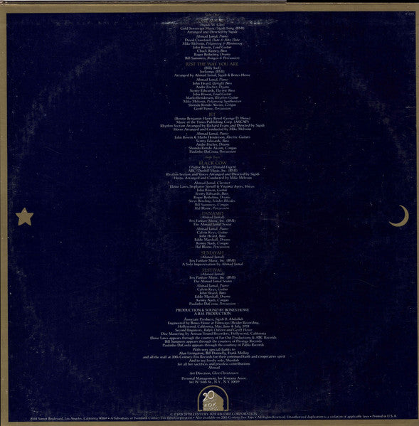 Ahmad Jamal : One (LP, Album, Ter)