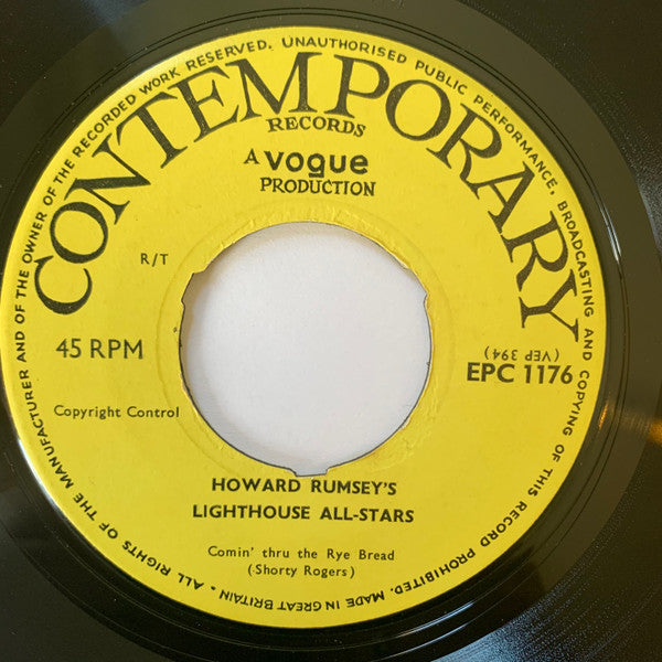 Howard Rumsey's Lighthouse All-Stars : Vol 5 (7", EP)