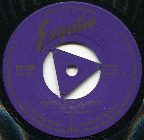 The Modern Jazz Quartet : Concorde (7", EP)