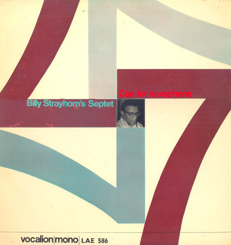 Billy Strayhorn's Septet : Cue For Saxophone (LP, Album, Mono, RE)