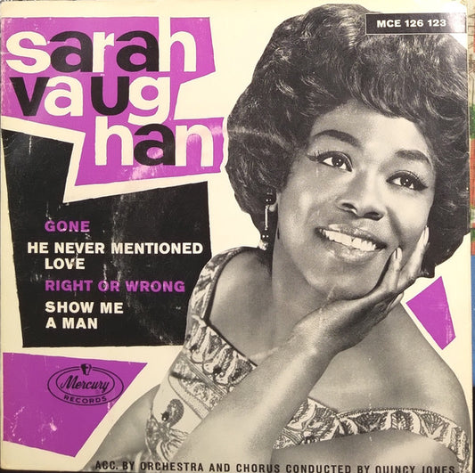 Sarah Vaughan : Sarah Vaughan In Copenhagen (7", EP)