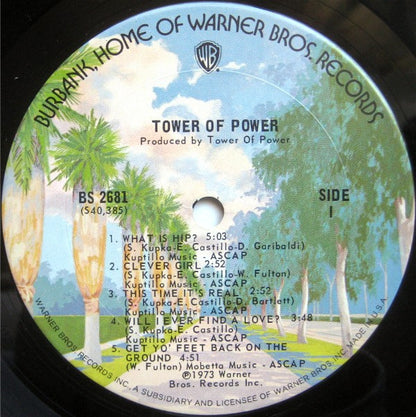 Tower Of Power : Tower Of Power (LP, Album, RP, San)