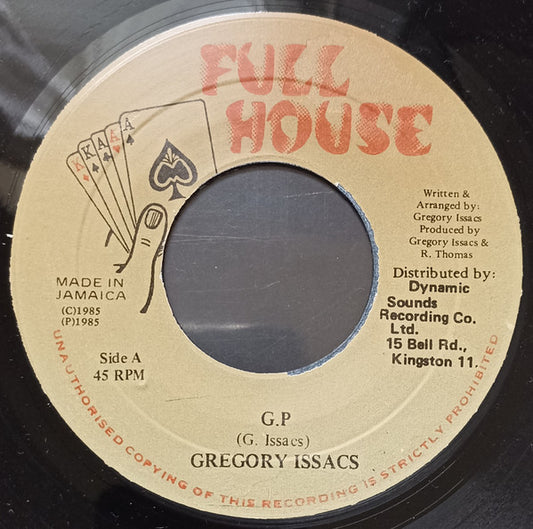 Gregory Isaacs : G.P. (7")