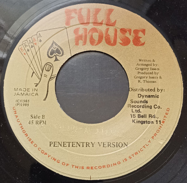 Gregory Isaacs : G.P. (7")