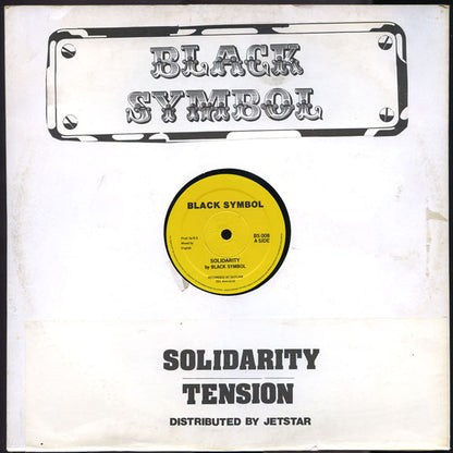 Black Symbol : Solidarity / Tension (12")