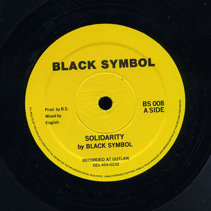 Black Symbol : Solidarity / Tension (12")