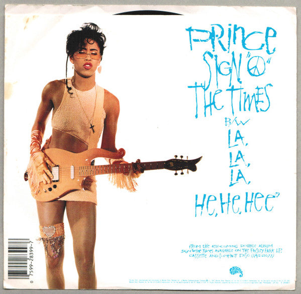Prince : Sign "O" The Times (7", Single, Spe)