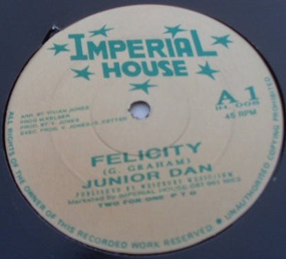 Junior Dan (2) : Felicity (12", Single)