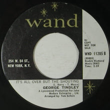 George Tindley : Ain't That Peculiar / It's All Over But The Shouting (7", Single, Promo)