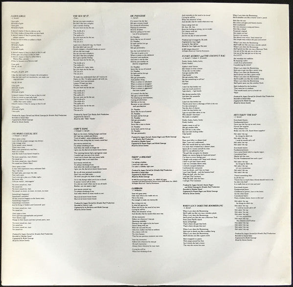 Kid Creole And The Coconuts : Private Waters In The Great Divide (LP, Album)