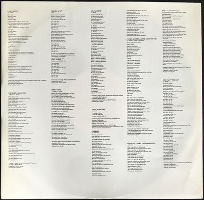 Kid Creole And The Coconuts : Private Waters In The Great Divide (LP, Album)