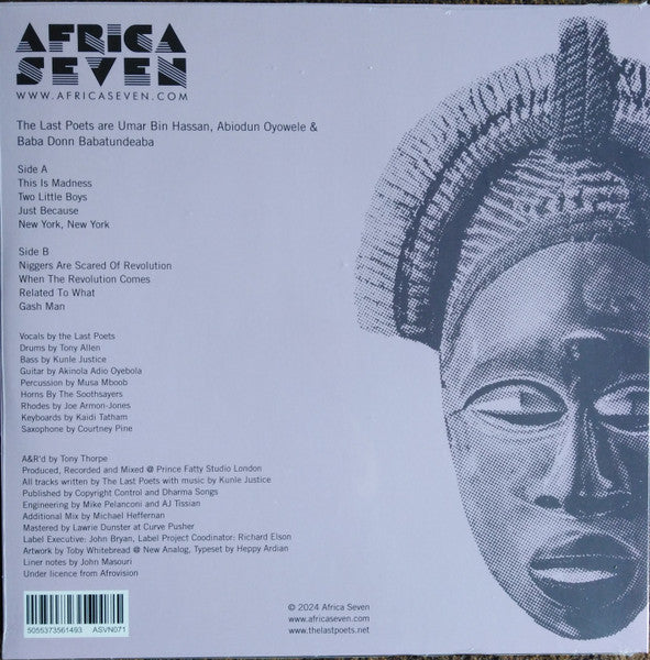 The Last Poets : Africanism (LP, Album)