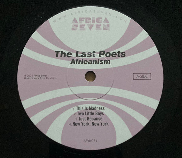 The Last Poets : Africanism (LP, Album)