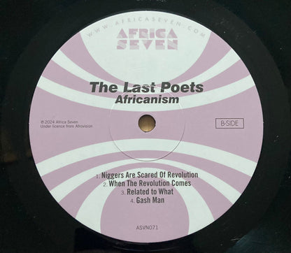 The Last Poets : Africanism (LP, Album)